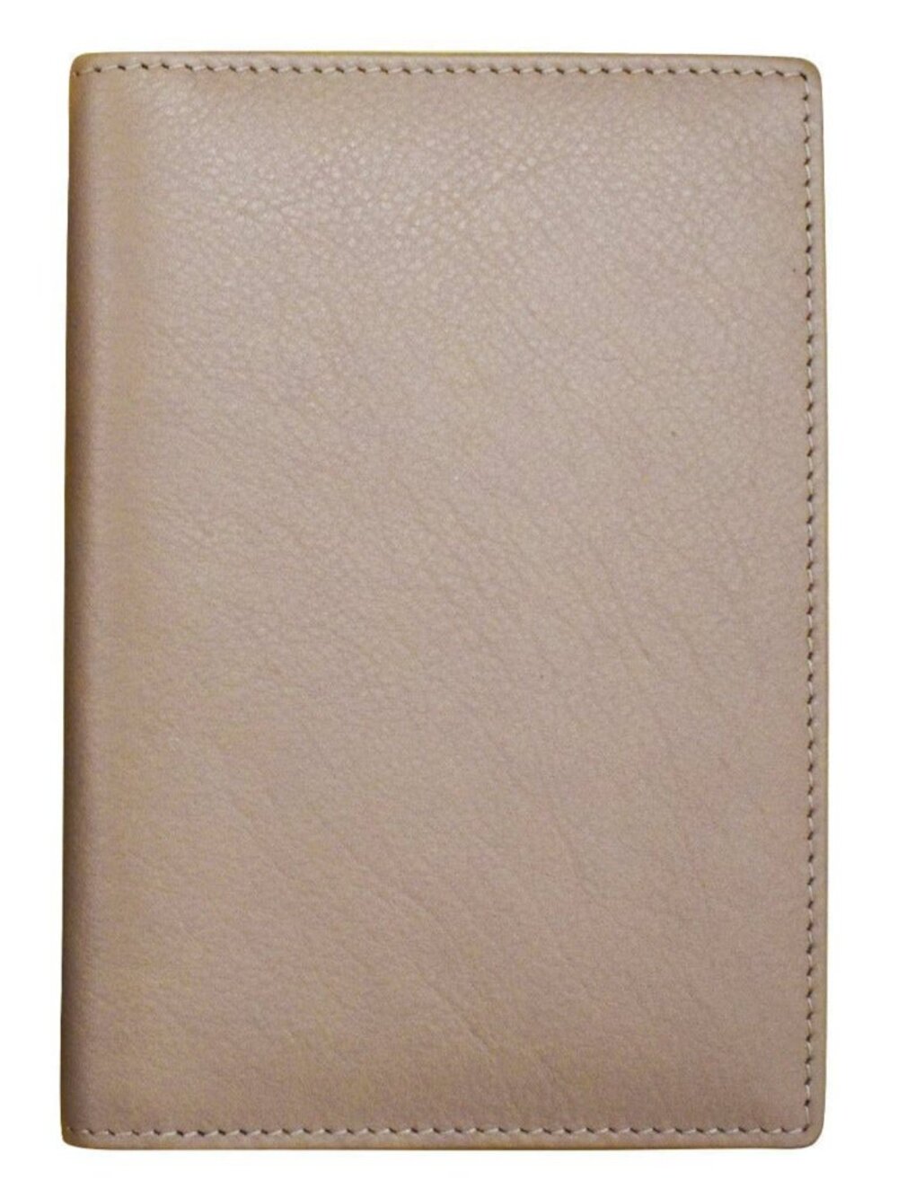 Leather RFID Passport Wallet | Taupe